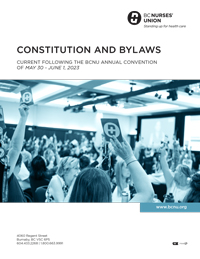 Constitution and Bylaws 2023