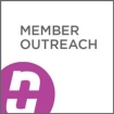 BCNU logo with the word member outreach