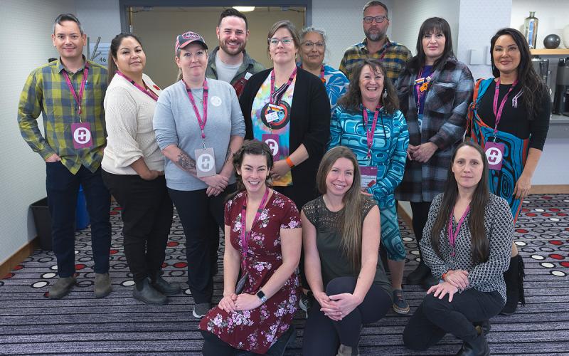 Members of BCNU's Indigenous Leadership Circle (ILC) caucus group gathered to discuss issues and propose solutions facing Indigenous nurses across BC. 